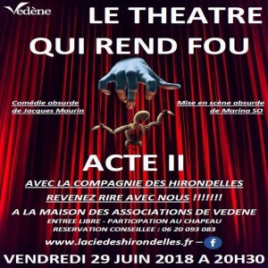 Affiche atelier theatre